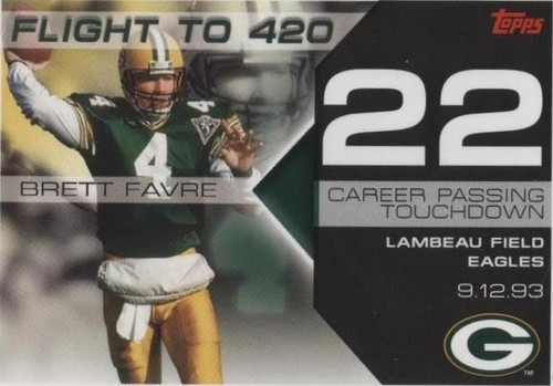 2007 Topps Brett Favre #BF-22