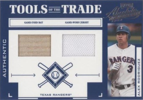 2004 Playoff Absolute Memorabilia - Alex Rodriguez #TT-7