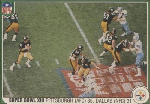 1983 Fleer NFL Team Action Terry Bradshaw #69