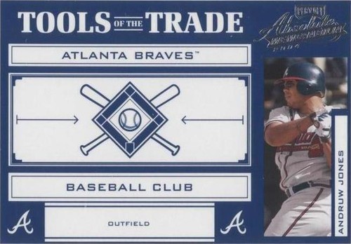 2004 Playoff Absolute Memorabilia - Andruw Jones #TT-12