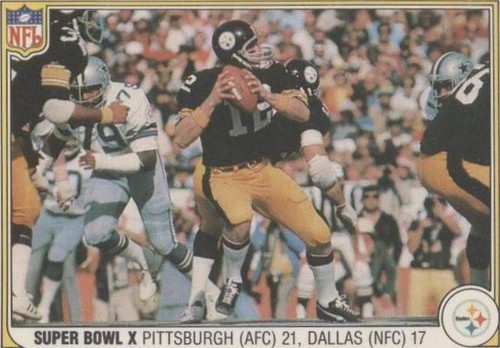 1983 Fleer NFL Team Action Terry Bradshaw #67