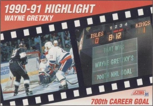 1991-92 Score American - Wayne Gretzky #413