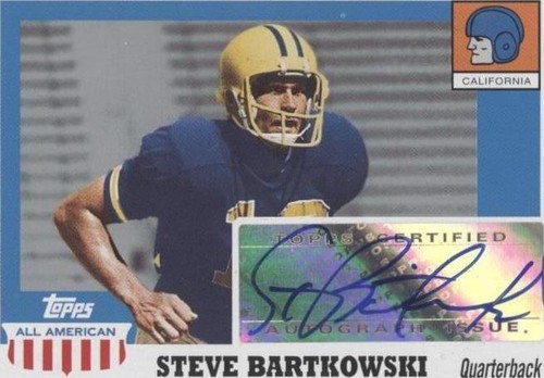 2005 Topps All American Retired Edition Steve Bartkowski #A-SB