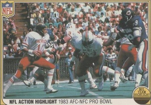 1983 Fleer NFL Team Action Dan Fouts #74