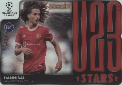 2021-22 Topps Merlin Collection Chrome UCL Hannibal Mejbri #U23-8