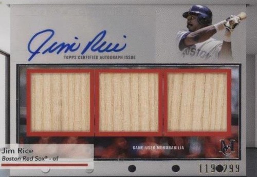 2024 Topps Museum Collection - Jim Rice #SWTRA-JRI