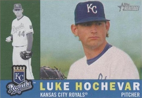 2009 Topps Heritage - Luke Hochevar #353