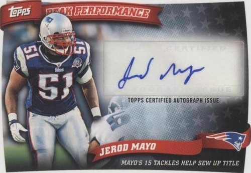 2010 Topps Jerod Mayo #PPA-JMA