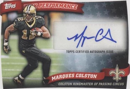 2010 Topps Marques Colston #PPA-MC