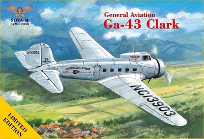 Modelsvit SVM-72030 - 1:72 GA-43 '' Clark '' Airliner, IN '' Western Air Express ''