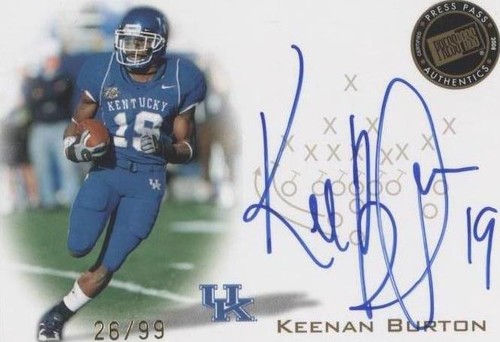 2008 Press Pass Keenan Burton #PPS-KB