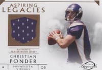 2011 Topps Gridiron Legends Christian Ponder #ALR-CP