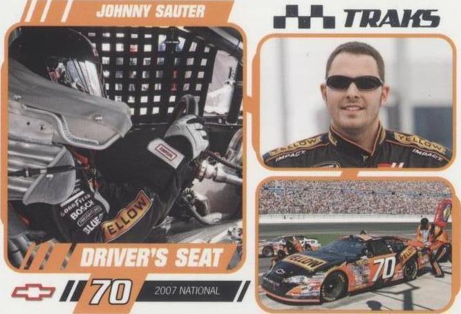 2007 Press Pass Traks - Johnny Sauter #DS 23