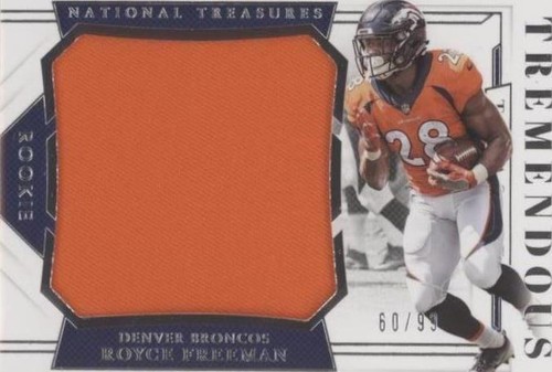 2018 Panini National Treasures Royce Freeman #TT-16