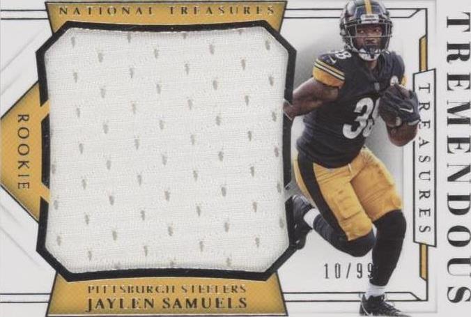 2018 Panini National Treasures Jaylen Samuels #TT-21