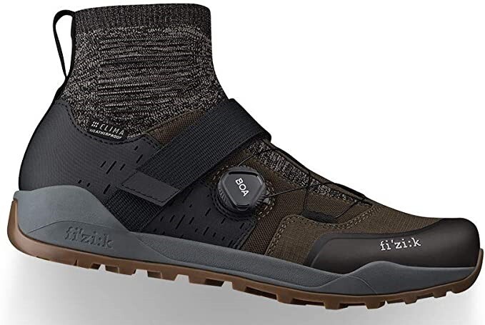 FIZIK TERRA CLIMA X2 WEATHERPROOF MOUNTAIN BIKE SHOE, OLIVE