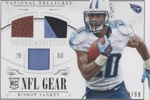 2014 Panini National Treasures Bishop Sankey #RGD-BS