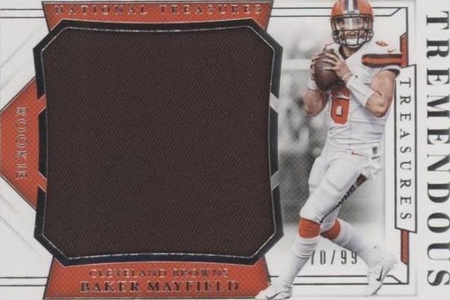 2018 Panini National Treasures Baker Mayfield #TT-1