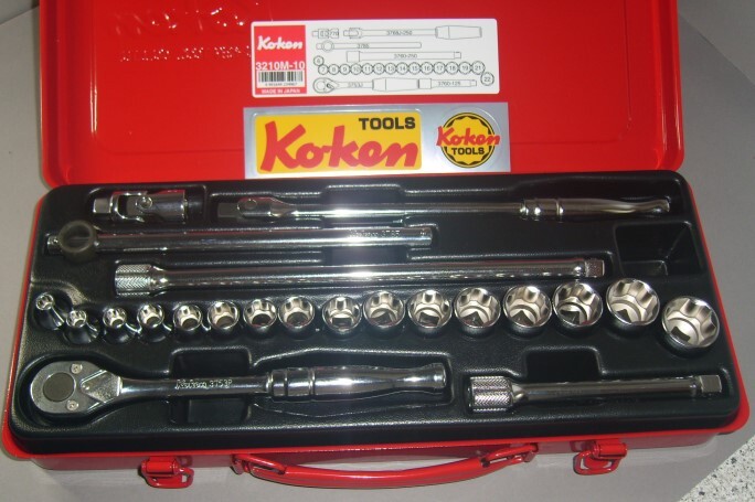 Koken Stecknusskasten 3/8 