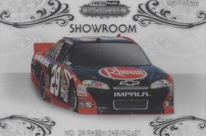 2012 Press Pass Showcase - Kevin Harvick #SR 7