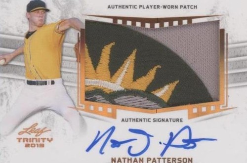 2019 Leaf Trinity - Nathan Patterson #PA-NP1