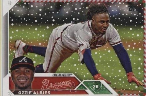 2023 Topps Holiday - Ozzie Albies #H58