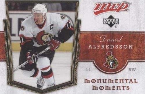 2007-08 Upper Deck MVP - Daniel Alfredsson #MM13