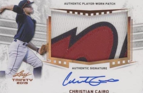 2019 Leaf Trinity - Christian Cairo #PA-CC3