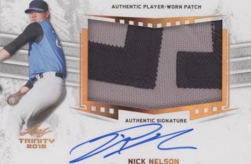 2019 Leaf Trinity - Nick Nelson #PA-NN2