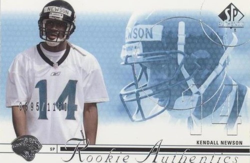 2002 SP Authentic Kendall Newson #183
