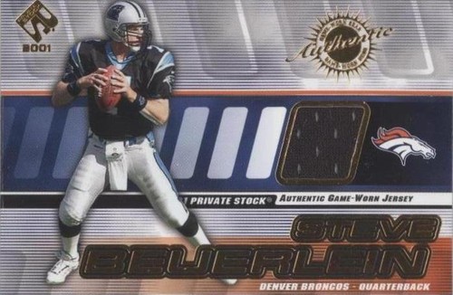 2001 Pacific Private Stock Steve Beuerlein #47