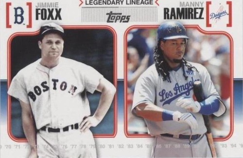 2010 Topps - Jimmie Foxx Manny Ramirez #LL6