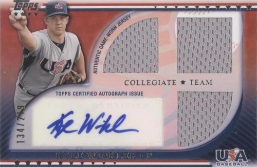 2010 Topps USA Baseball Team - Kyle Winkler #USAAR-KW