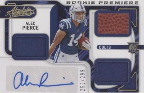 卸し売り購入 2022 Panini Auto Patch Rookie RPA #221 RC Pierce Alec Zenith アクセサリー