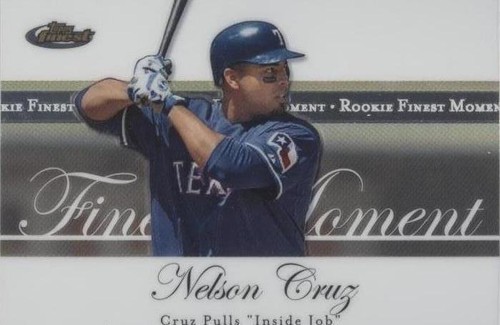 2007 Topps Finest - Nelson Cruz #RFM-NC