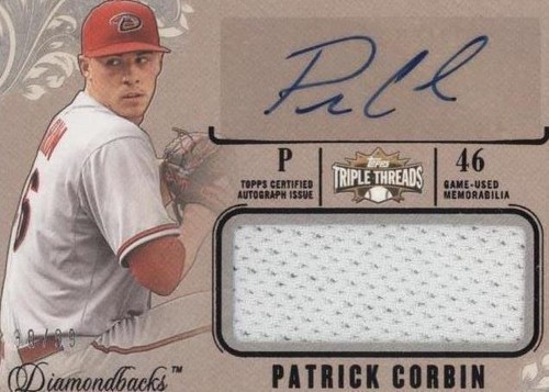 2014 Topps Triple Threads - Patrick Corbin #UAJR-PC1