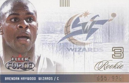 2001-02 Fleer Force - Brendan Haywood #120