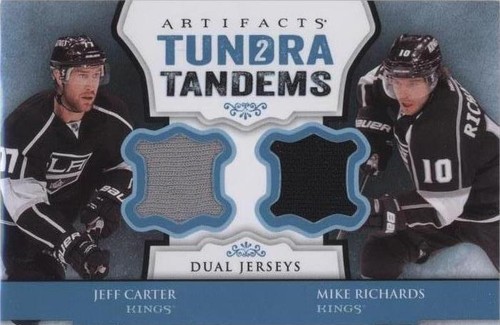 2013-14 Upper Deck Artifacts - Jeff Carter Mike Richards #TT-RC