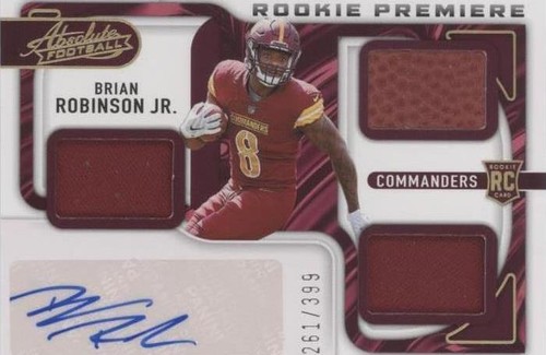 2022 Panini Absolute Brian Robinson Jr. #231