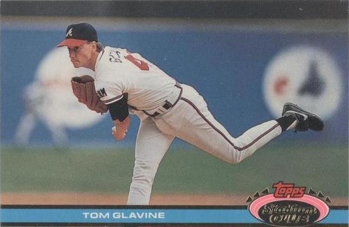 1991 Topps Stadium Club Skydome - Tom Glavine #62