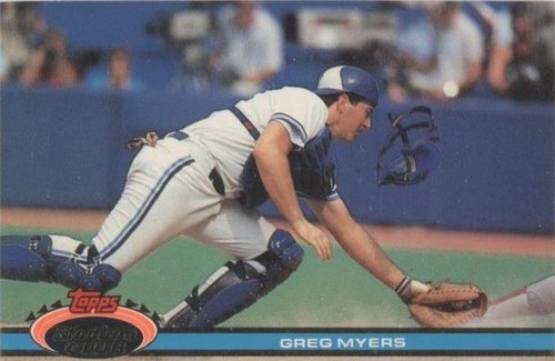 1991 Topps Stadium Club - Greg Myers #289