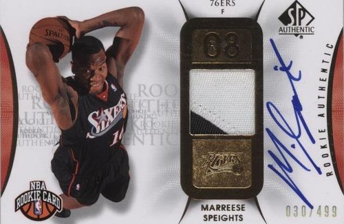 2008-09 SP Authentic - Marreese Speights #134