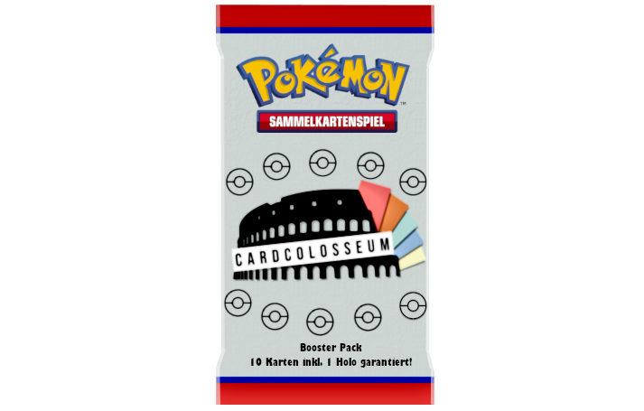 Pokemon - 10 Karten Seltene HoloReverse - Cardcolosseum Booster - Deutsch 