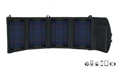 EyezOff SP8 Foldable Solar Panel Pack (14W Capacity) 5V/2.2A Output
