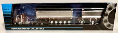 DCP First Gear 1/64 Bronze Kenworth T800 Chrome East Genesis ll End Dump Trailer
