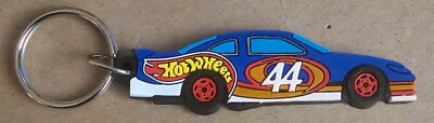 Hot Wheels RACING NASCAR KYLE PETTY #44 RUBBER KEY RING