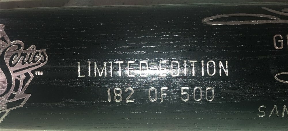 Tony Gwynn Signed Bat autograph WORLD SERIES LIMITED EDITION 182/500 PSA/DNA COA