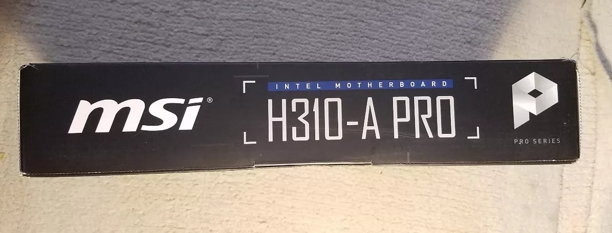 MSI H310-A PRO Desktop Motherboard - Intel H310 Chipset - Socket LGA-1151