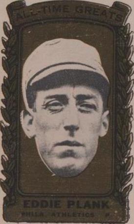 Eddie Plank 1910 Tobacco Card T-206 REPRINT