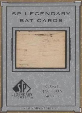 2001 SP Legendary Cuts - Reggie Jackson #B-RJ